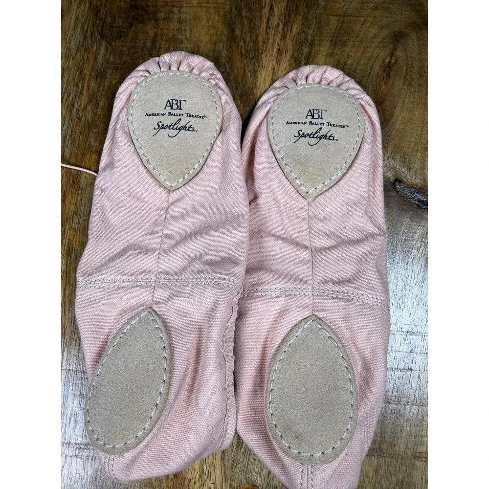 American Ballet Theatre ABT Spotlight Pink Ballet Slippers Child 7.5